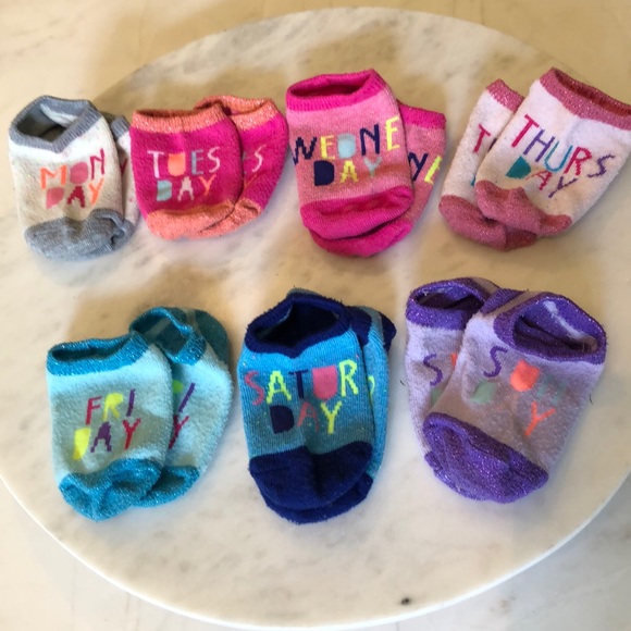 Days of the week socks - Picture 1 of 5